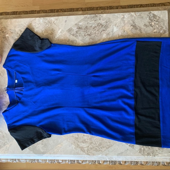 Blue and Black Dress - Picture 2 of 3